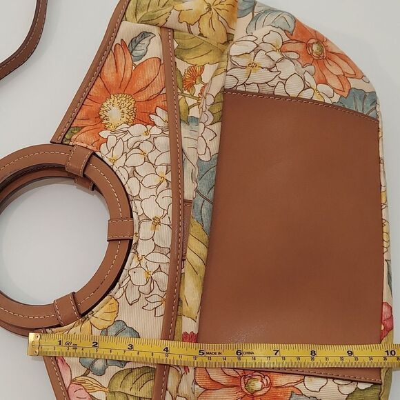Fossil Floral Canvas Crossbody Purse - Picture 11 of 11